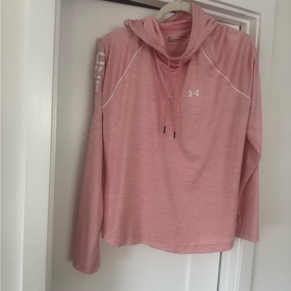 Under Armour Light Pink Pullover Hoodie